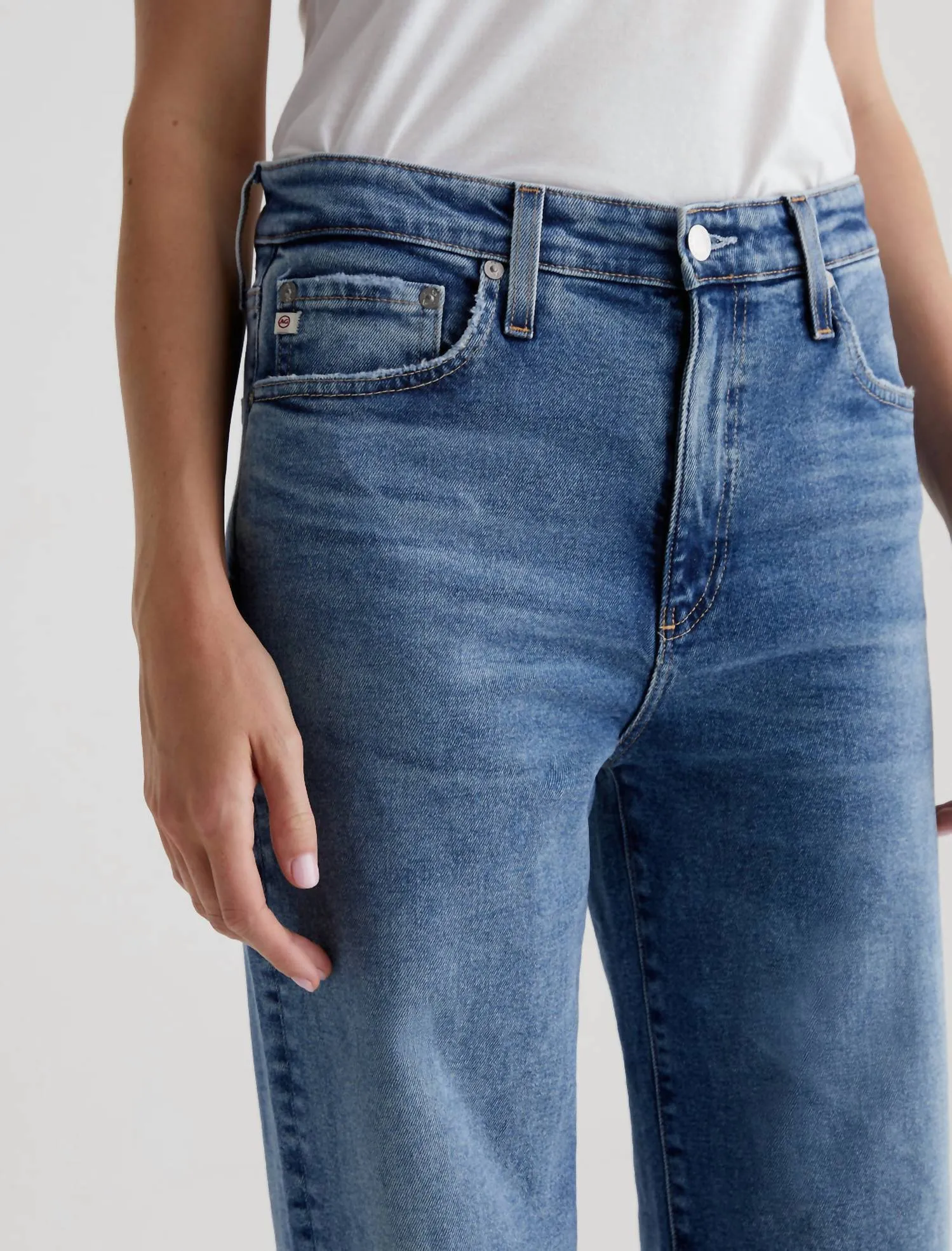Ag Jeans - Kora High-Rise Wide Leg Jeans