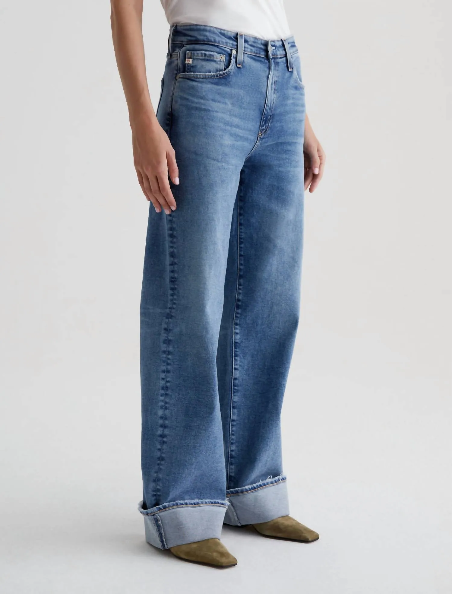 Ag Jeans - Kora High-Rise Wide Leg Jeans
