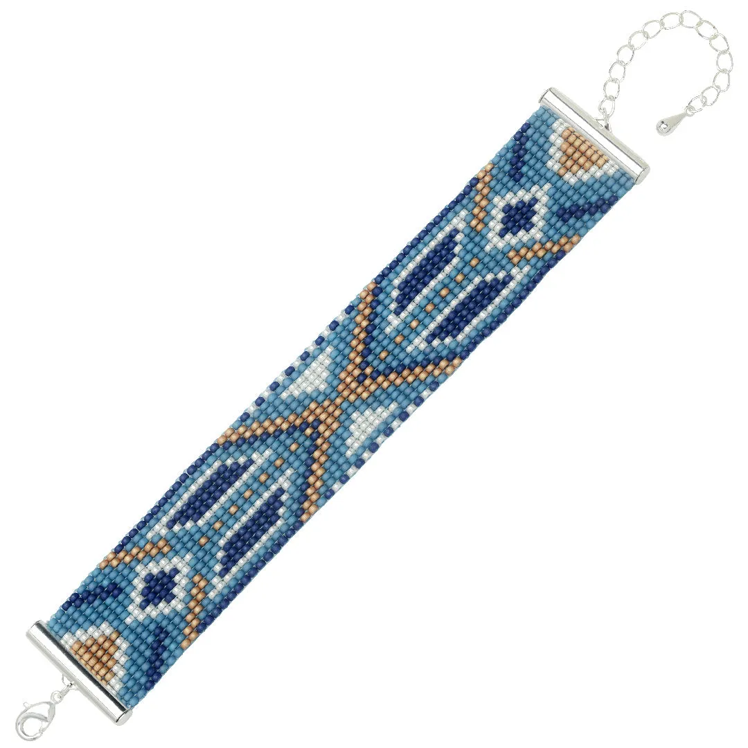 Blue Jean Baby Loom Bracelet