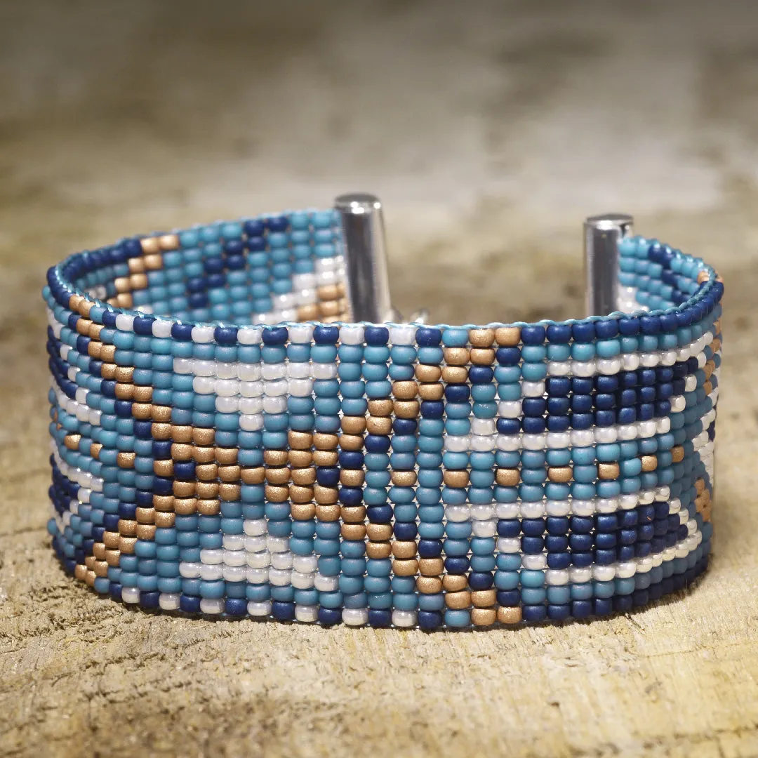 Blue Jean Baby Loom Bracelet