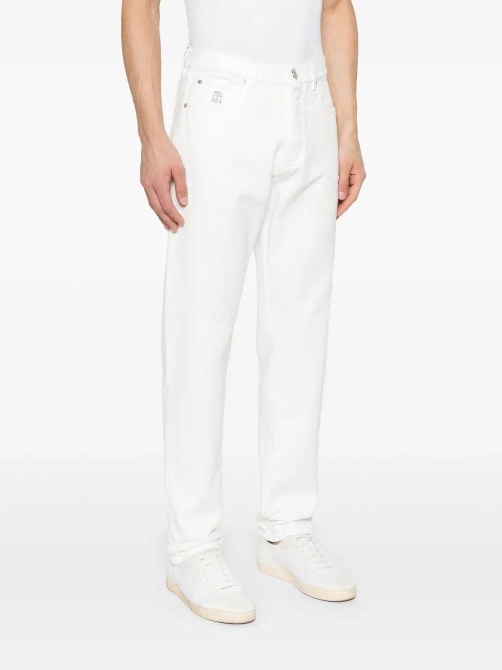 Brunello Cucinelli Jeans White