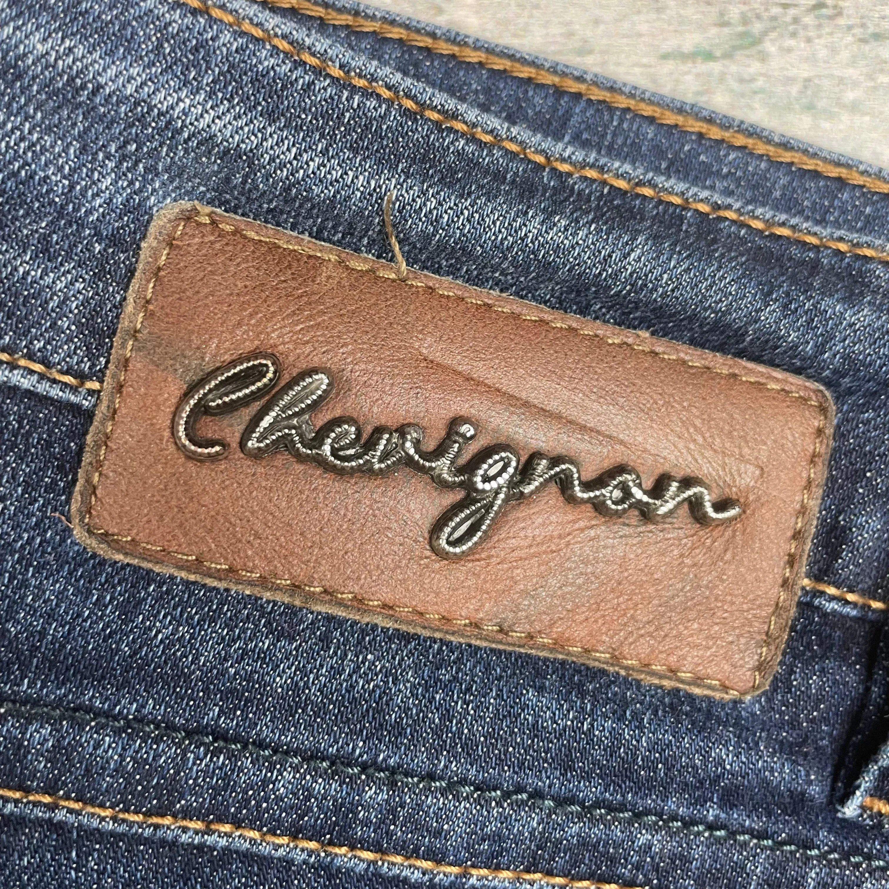 Chevignon Denim Goods 'Crystal' Mid Rise Skinny Jeans- Size USA 8- Suit 10 AU
