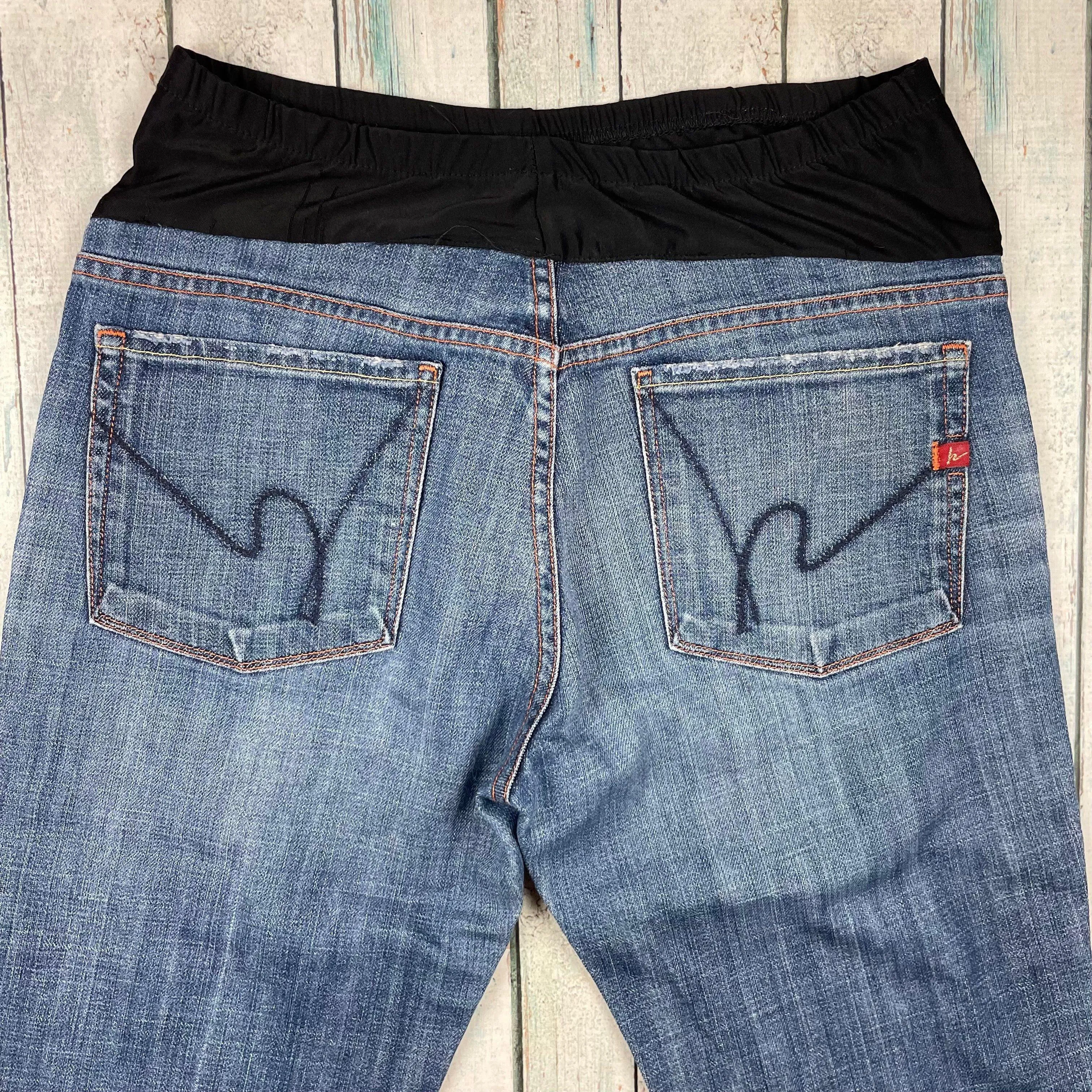 Citizens of Humanity Belly Panel 'Kelly' Bootflare Maternity Jeans -Size 31