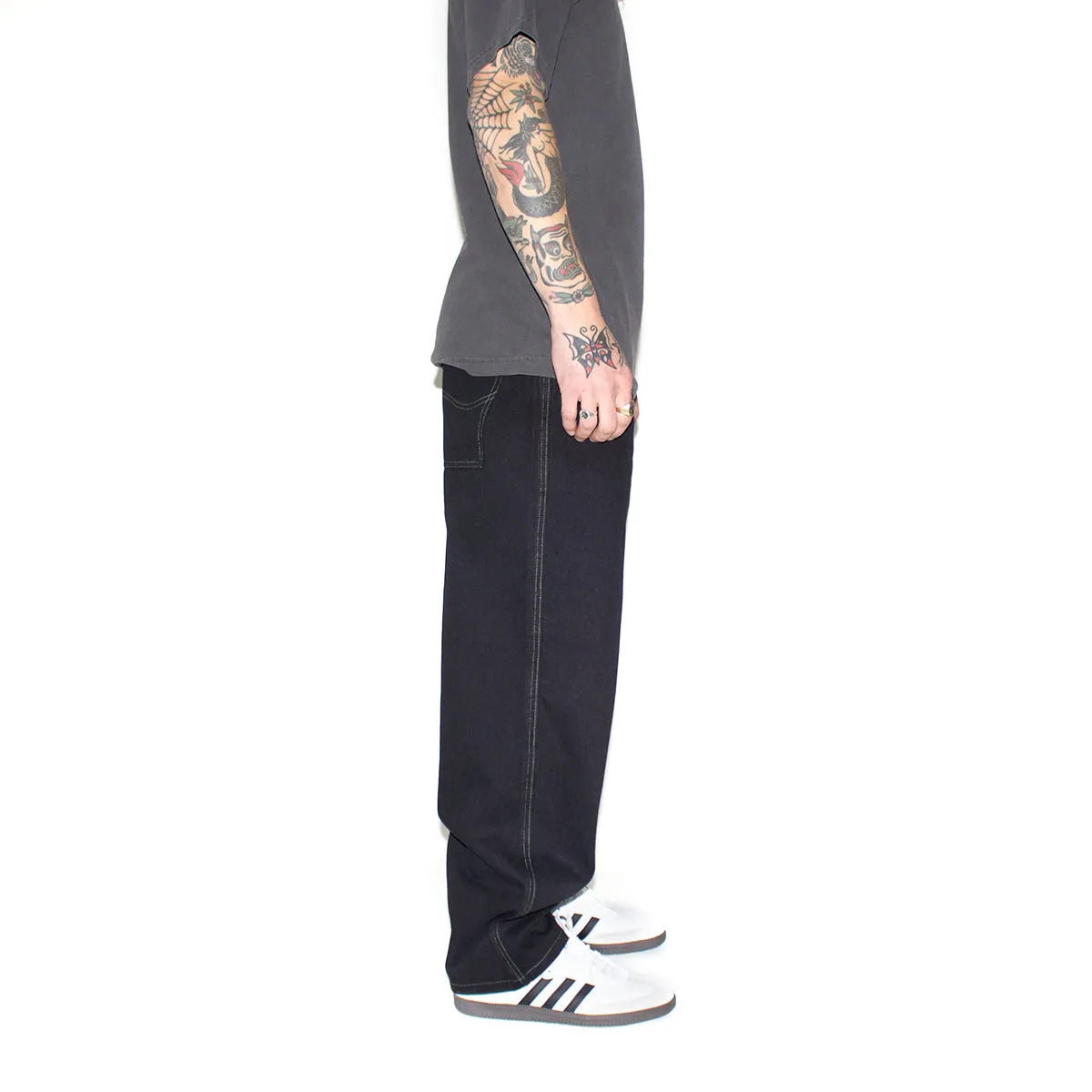 Classic Baggy Denim Pants