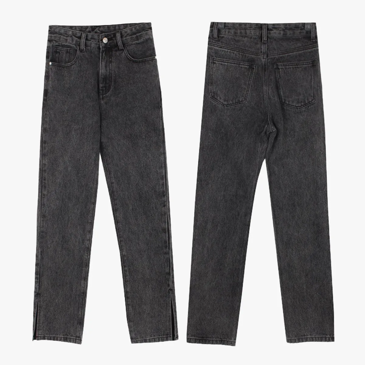 Classic High Waist Vintage Jeans