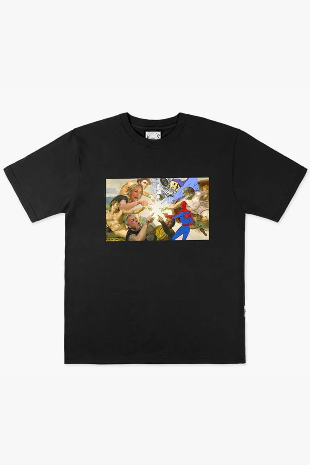 Creation of Adam Meme Aesthetic T-Shirt