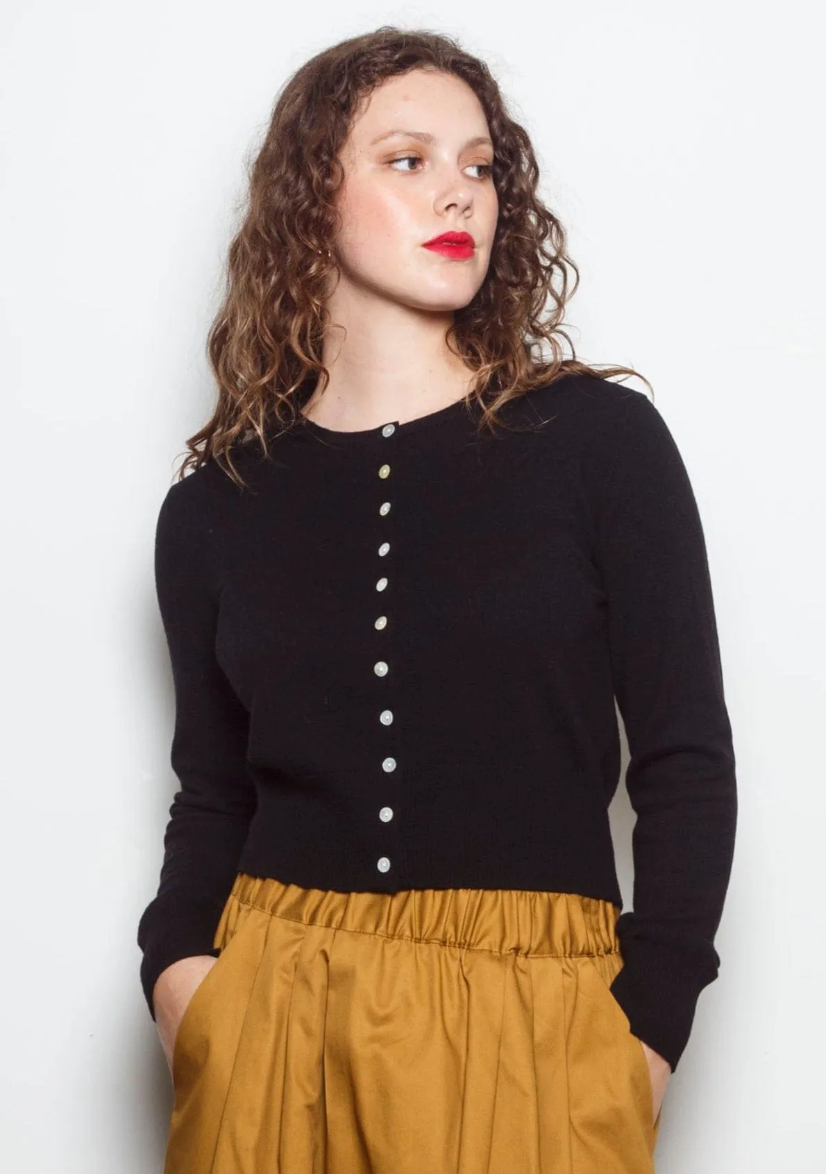 Dalston Ava Cardigan Jet