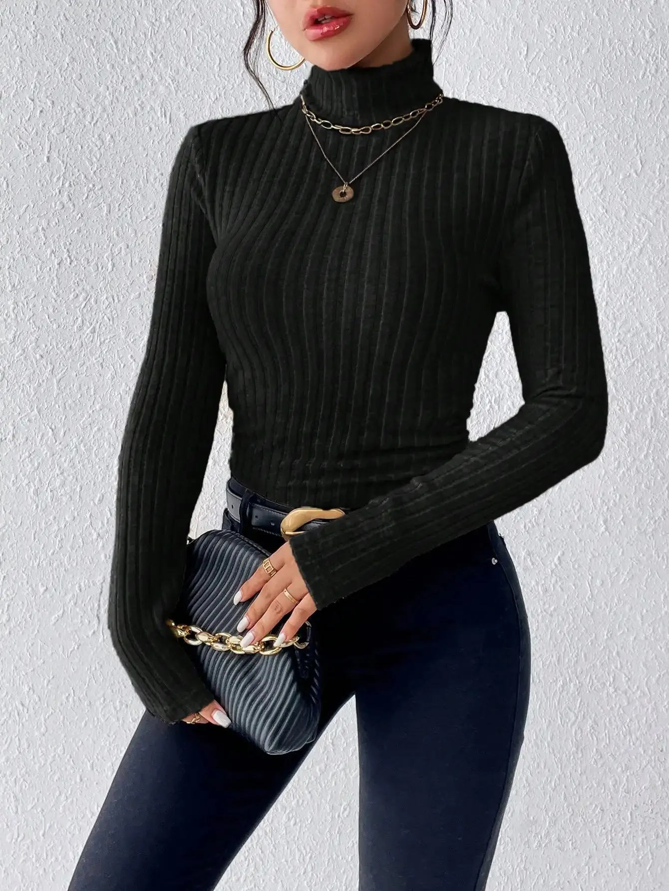 Esme - Elegant Turtleneck Sweater for Women