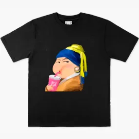 Girl with a Pearl Earring T-Shirt Meme Aesthetic