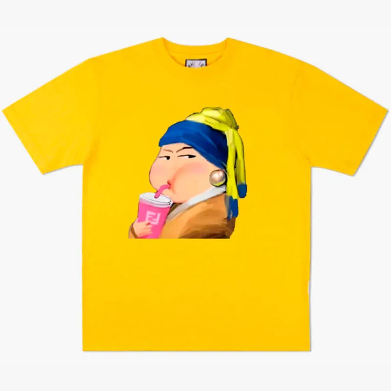 Girl with a Pearl Earring T-Shirt Meme Aesthetic
