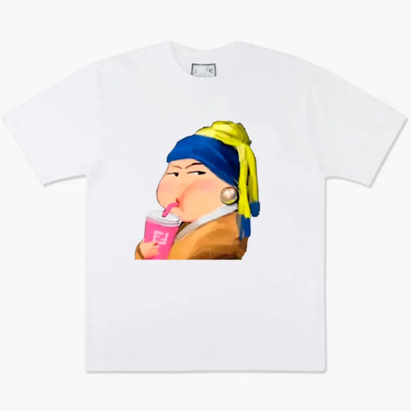 Girl with a Pearl Earring T-Shirt Meme Aesthetic