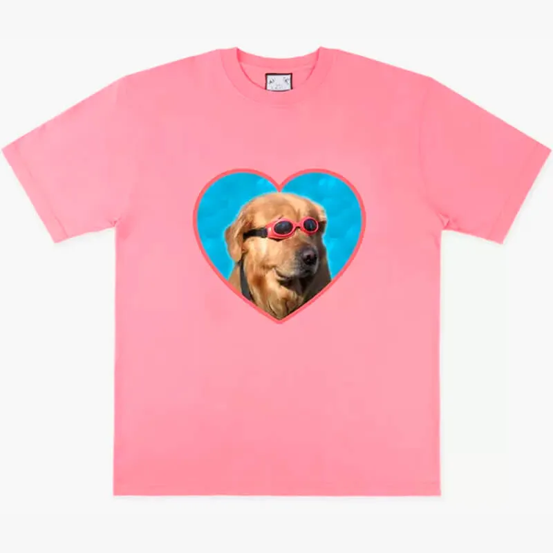 Golden Retriever Dog In Swimming Goggles T-Shirt Memecore
