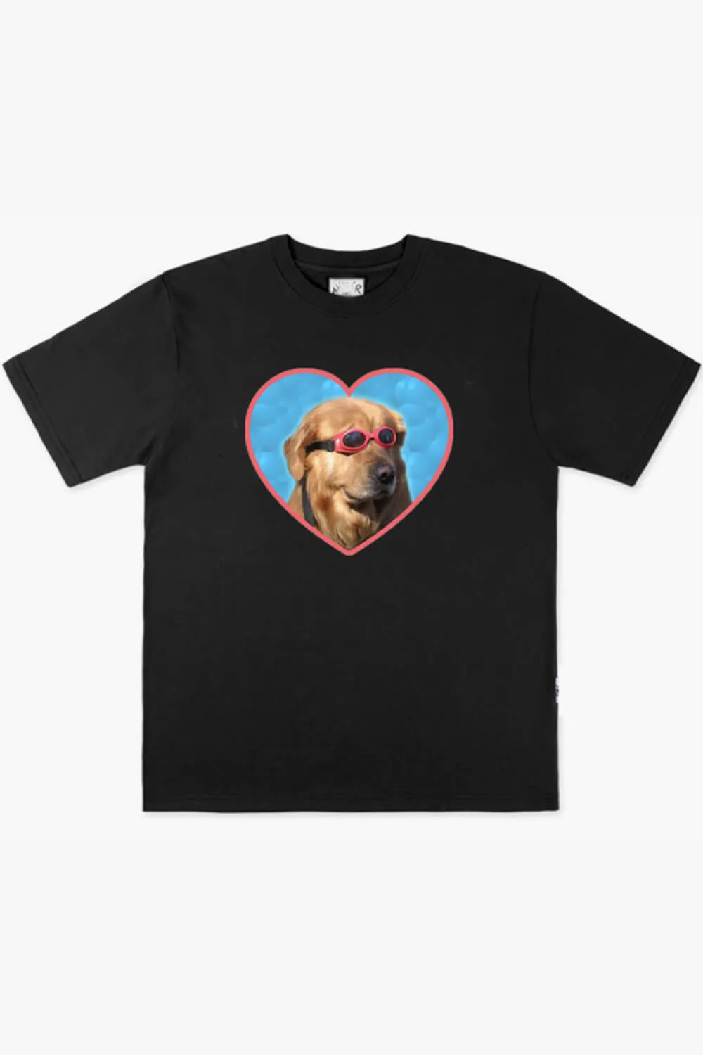 Golden Retriever Dog In Swimming Goggles T-Shirt Memecore