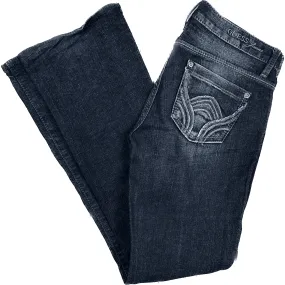 Guess 'Foxy Flare' Low Rise Flare Denim Jeans - Size 24