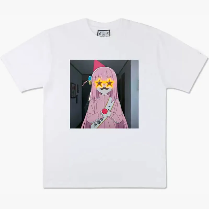 Hitori Gotoh Stars Eyes Anime T-Shirt Bocchi the Rock