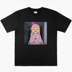 Hitori Gotoh Stars Eyes Anime T-Shirt Bocchi the Rock