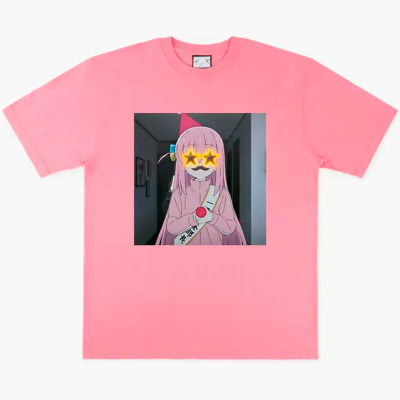 Hitori Gotoh Stars Eyes Anime T-Shirt Bocchi the Rock
