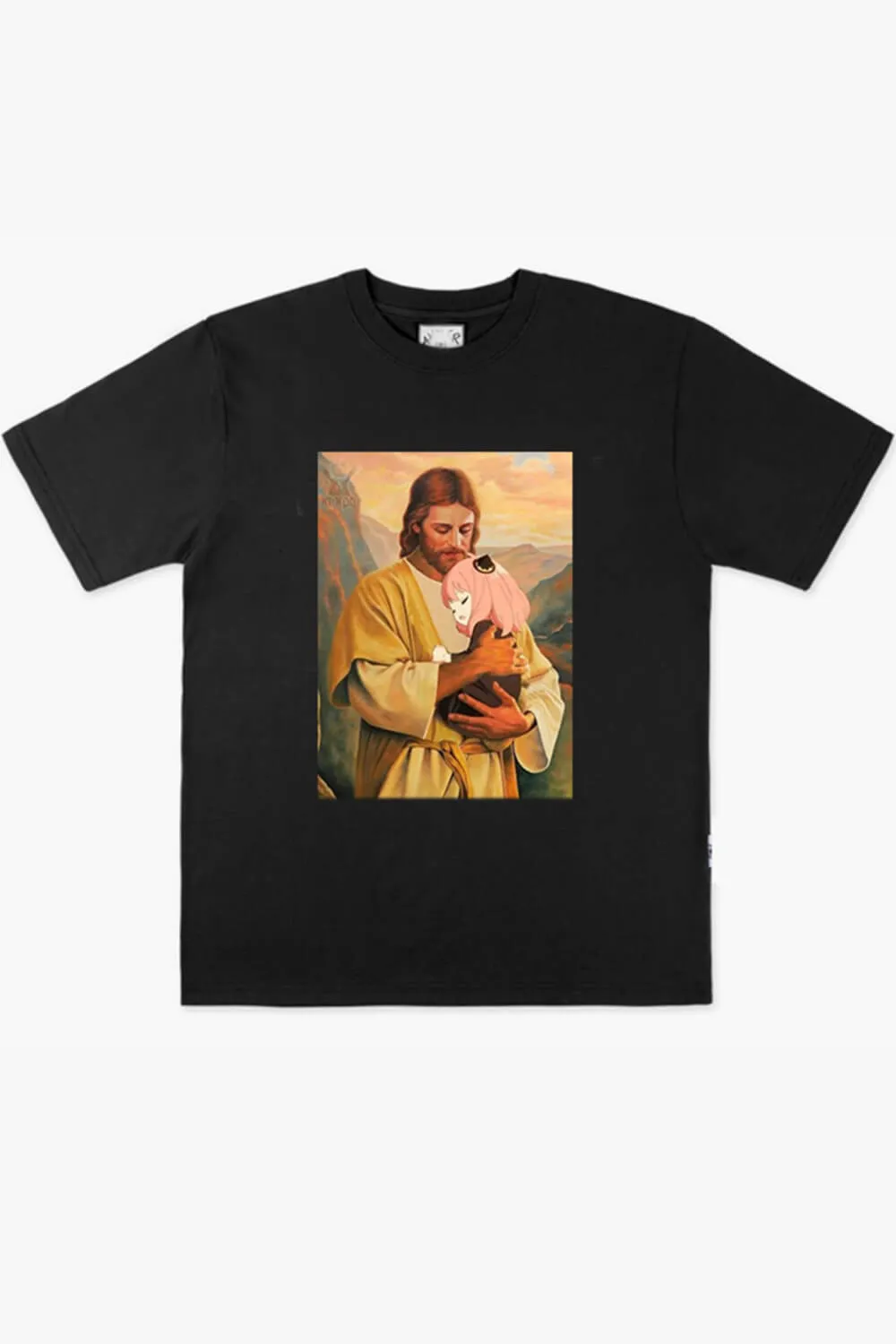 Jesus Hugs Ania Forger Anime Aesthetic T-Shirt