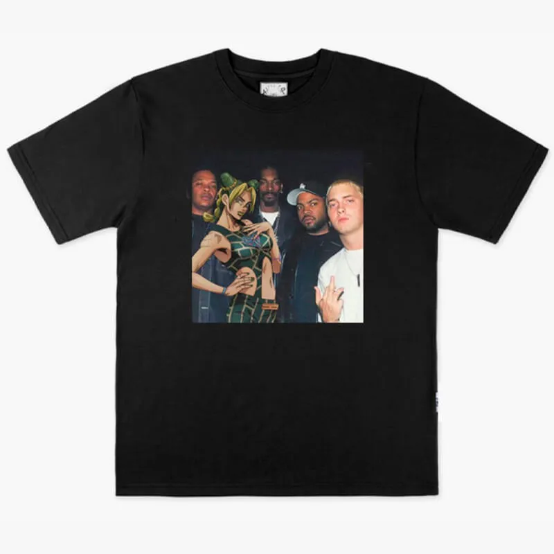 Jolyne Cujoh and Eminem Animecore T-Shirt