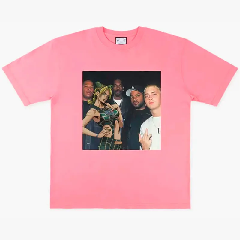 Jolyne Cujoh and Eminem Animecore T-Shirt