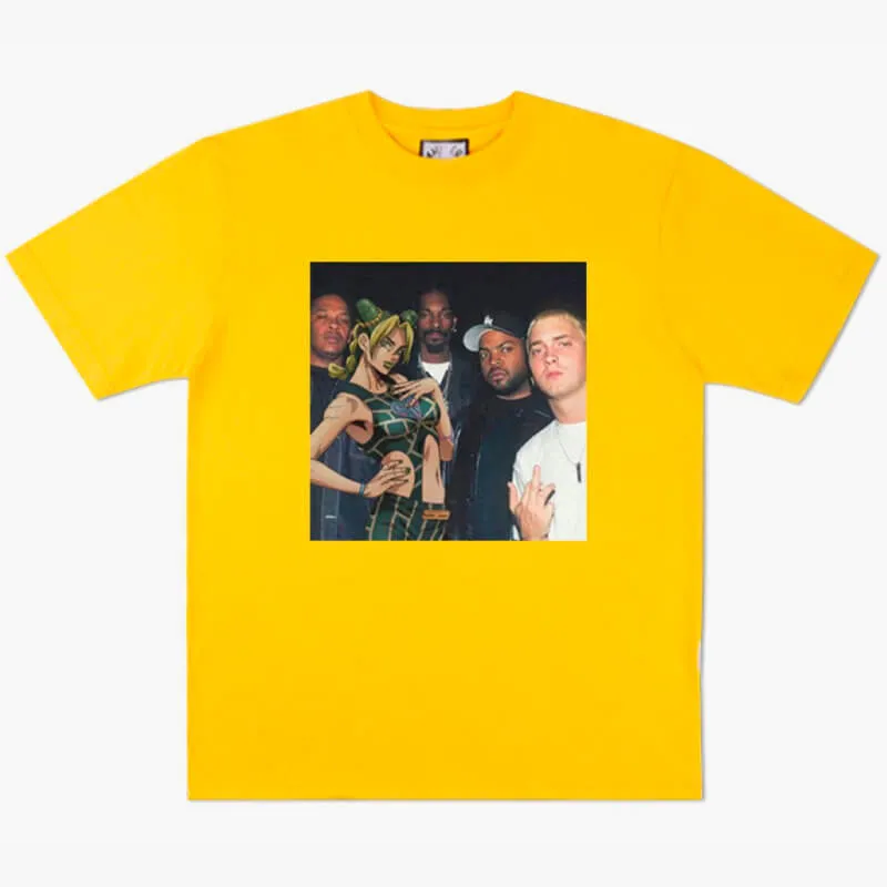 Jolyne Cujoh and Eminem Animecore T-Shirt
