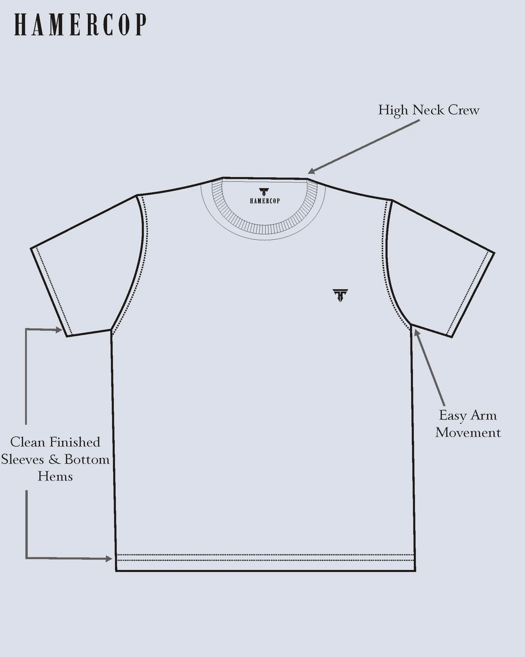 Maroon With Black Printed Pique Pima Designer T-Shirt