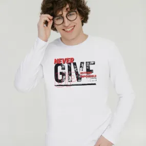 Men Cotton Full Sleeves T-Shirt TTF-209