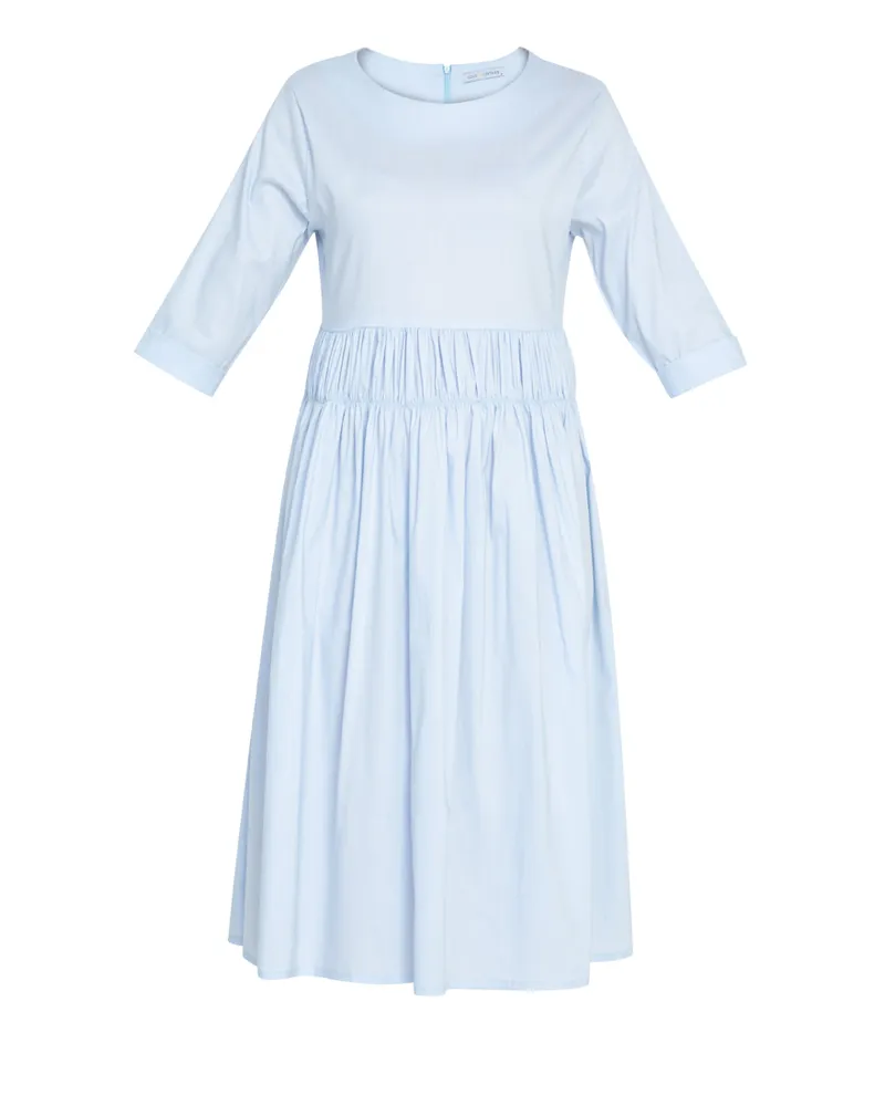 Millie Shirred Detail 3/4 Sleeves Short Dress