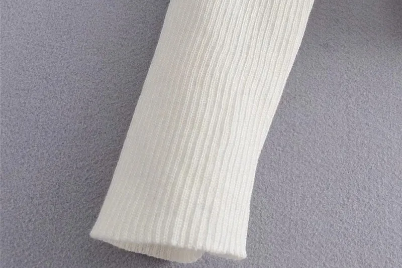 ONE SHOULDER KNITTED SWEATER