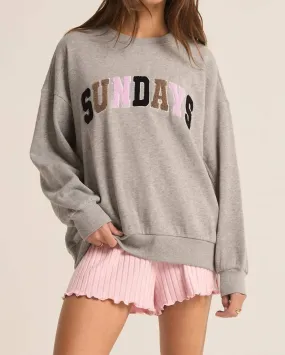 Oversized Sunday Sweatshirt