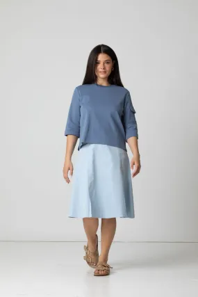 Rosalind Skirt Light Blue