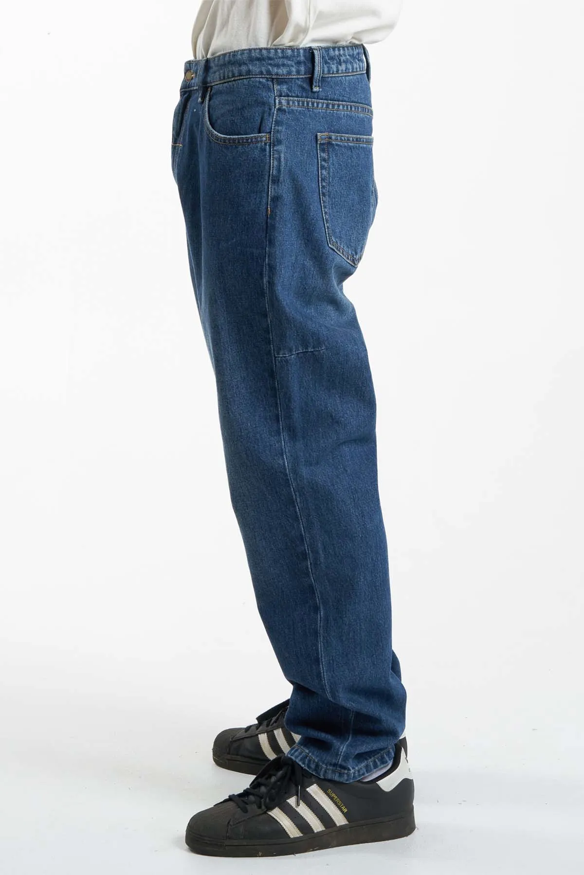 STRAIGHT LINE DENIM JEAN - ROADHOUSE BLUE