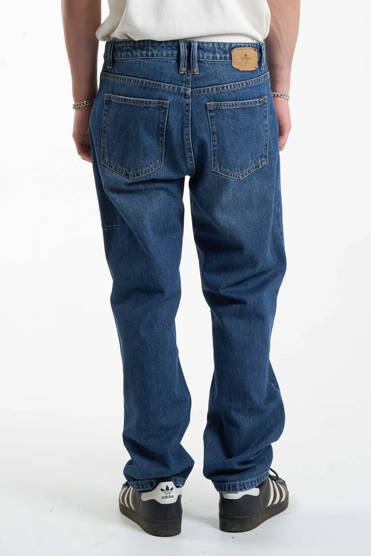 STRAIGHT LINE DENIM JEAN - ROADHOUSE BLUE