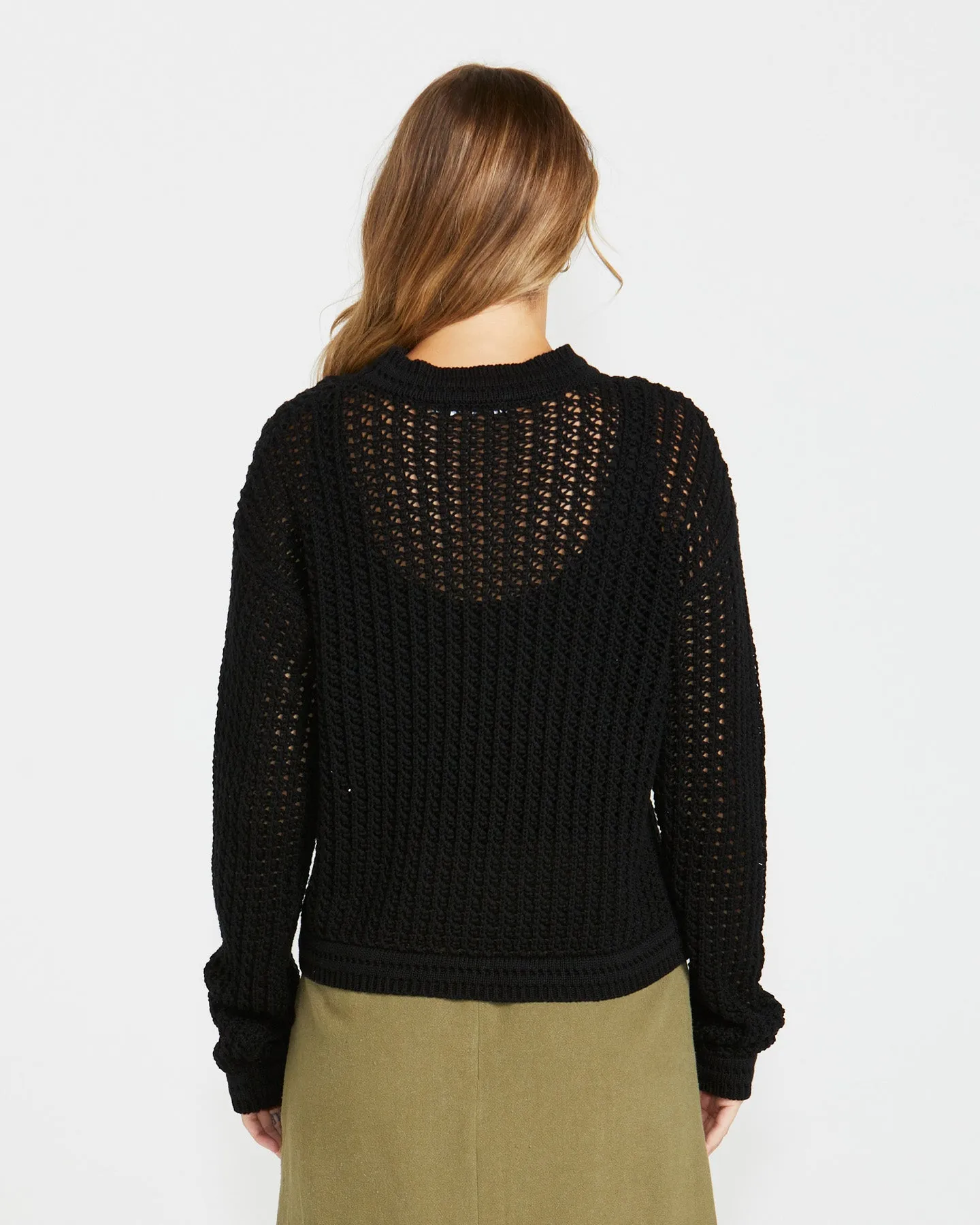 TALULLAH KNIT - Black