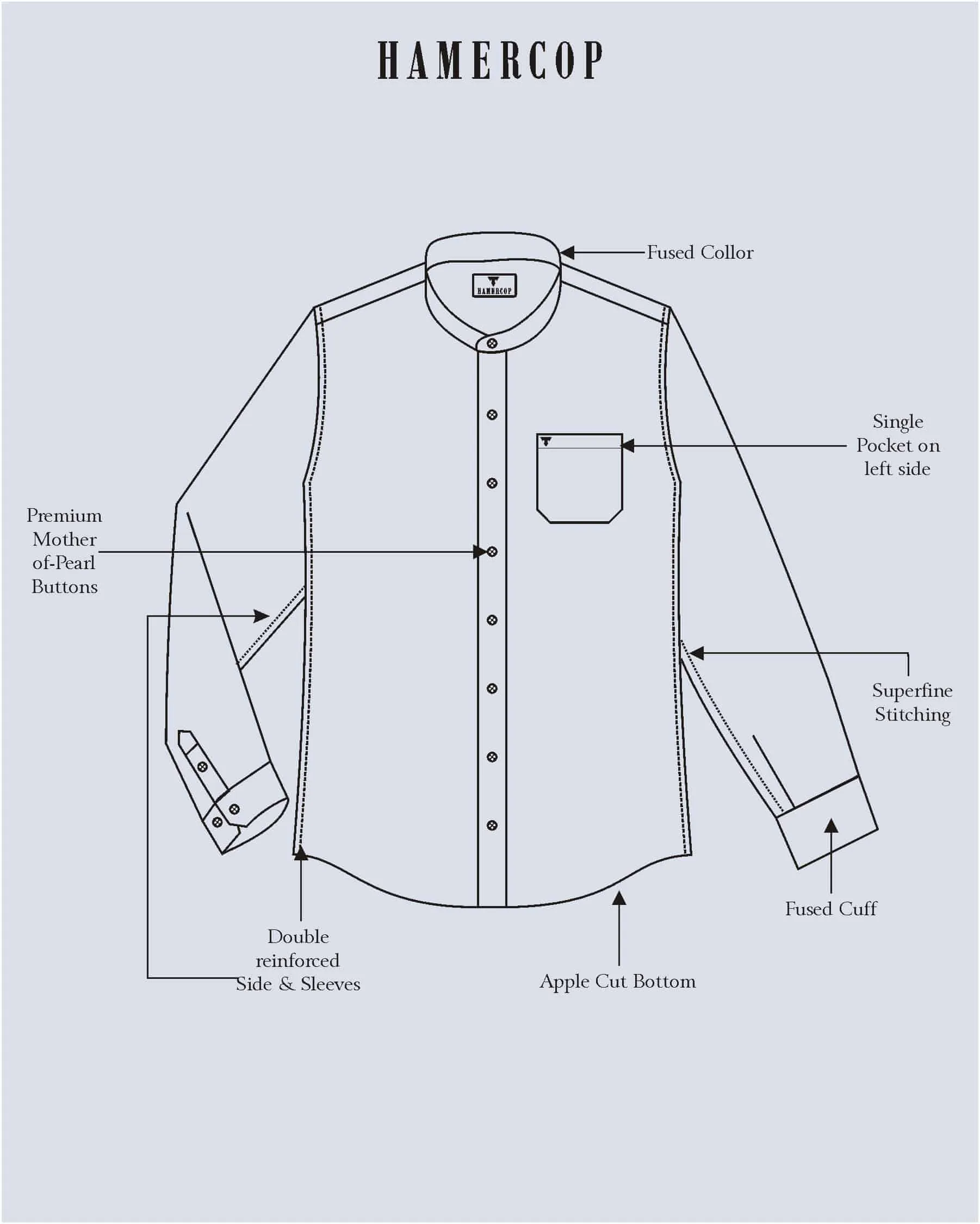 Wilson Orange Leaf Printed Amsler Linen Cotton Shirt